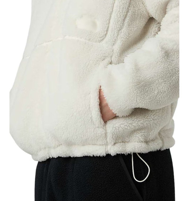 NOFLORA PLUSH JACKE WHIT/BLK