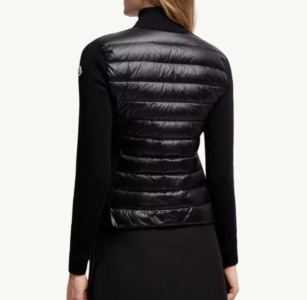 MCLORA OPAL STRICK PUFFER JACKE