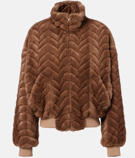 LORA HONEY BEAR PUFFER JACKE