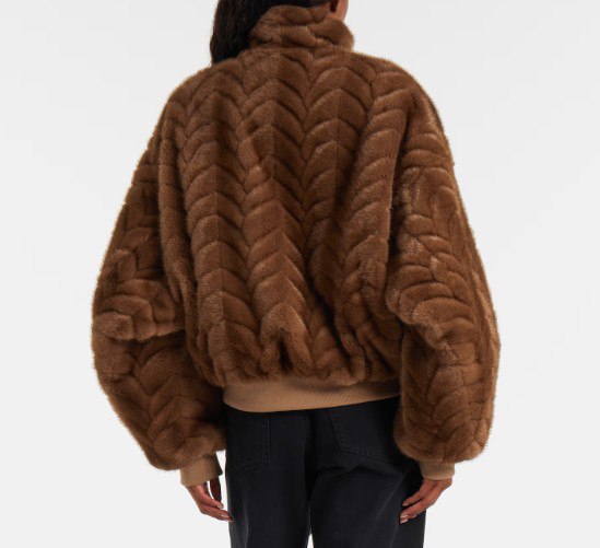 LORA HONEY BEAR PUFFER JACKE