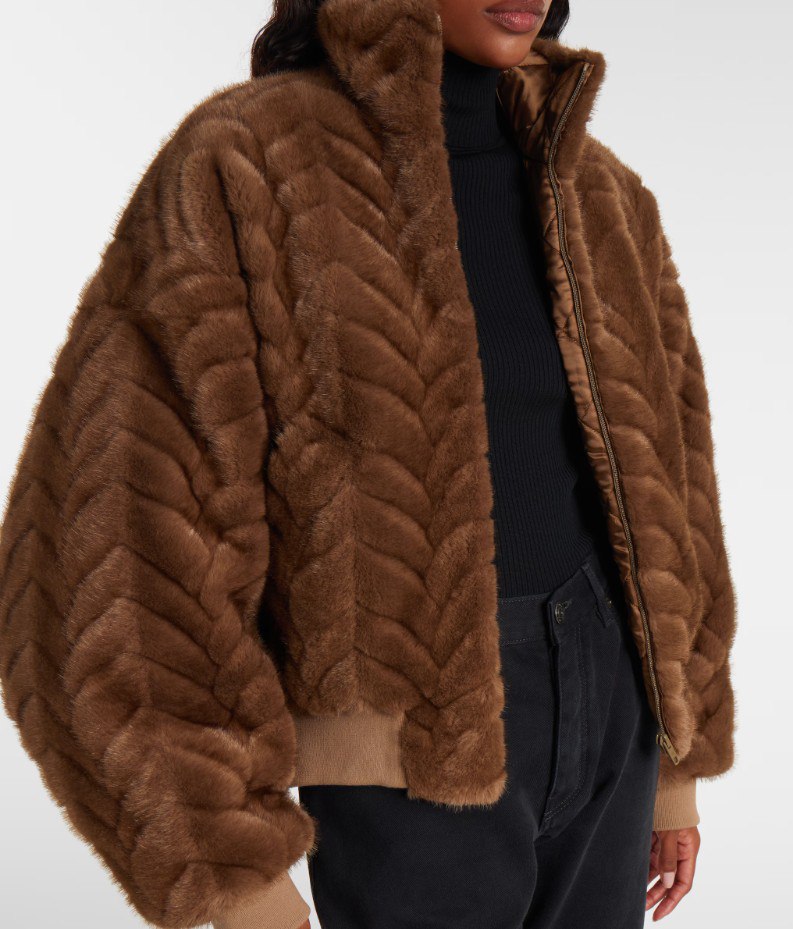LORA HONEY BEAR PUFFER JACKE