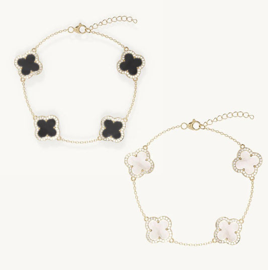 LORA CLOVER ARMBÄNDER DUO SET